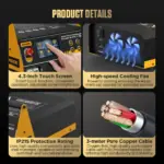 AUTOOL EM385 Auto Power Inverter ECU
