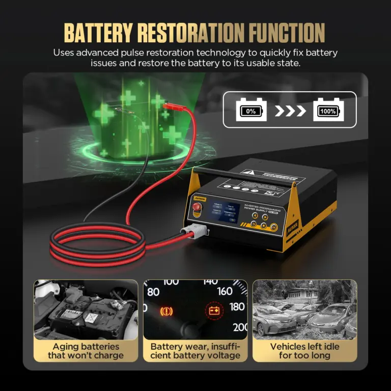 AUTOOL EM385 Auto Power Inverter ECU