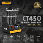 AUTOOL CT450 Ultrasonic Fuel Injector Cleaner AUTOOL CT450 Ultrasonic Fuel Injector Cleaner