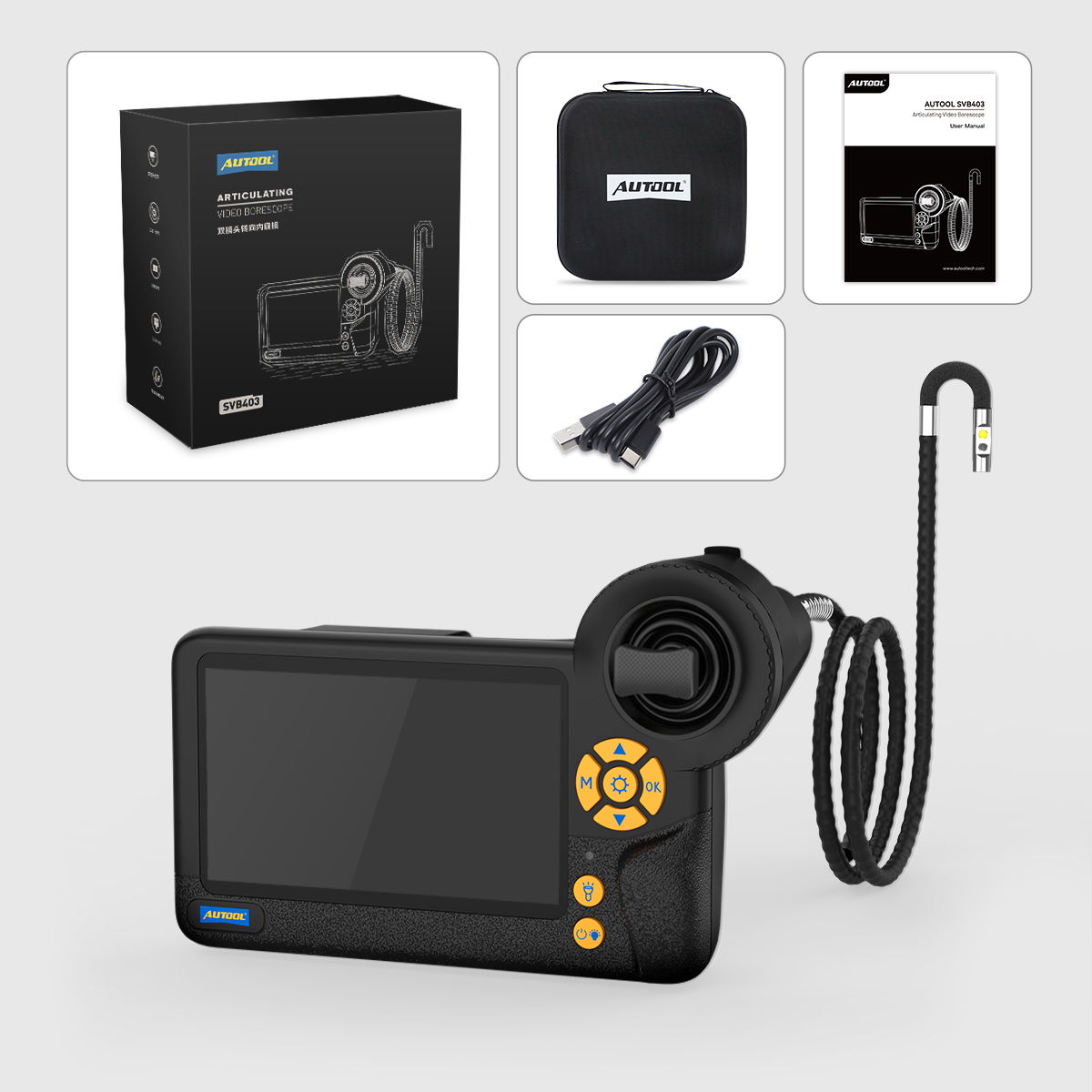 AUTOOL SVB403 packing list package contents image