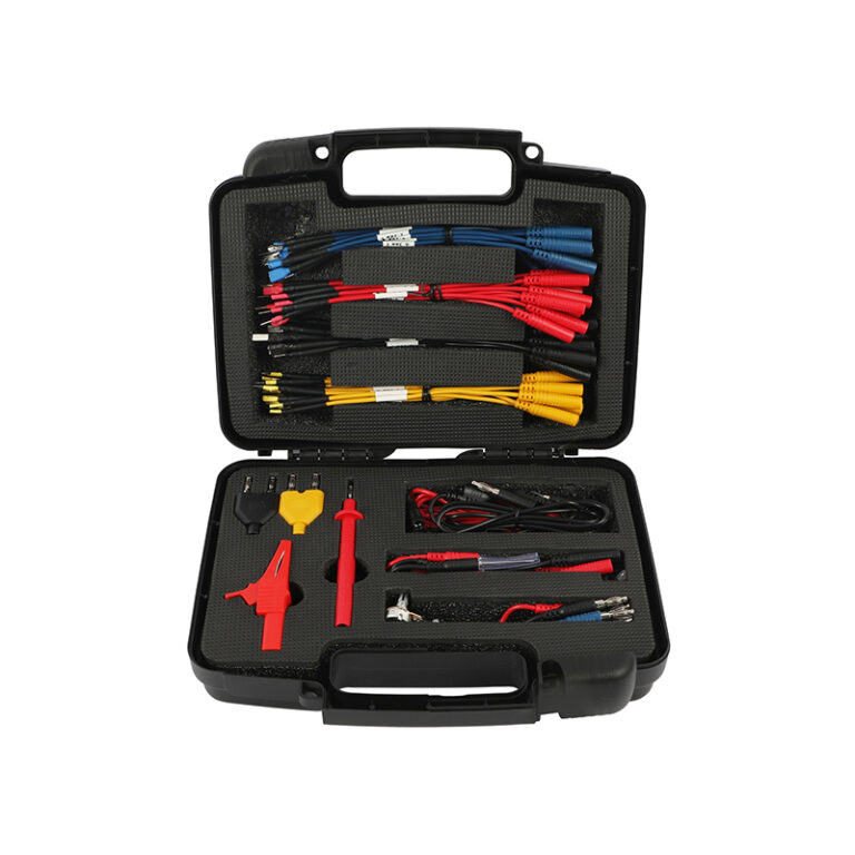 68PCS AUTOOL 68PCS Test Lead Kit Banana Plug To Test Hook Cable Replaceable Multimeter Probe Test Wire Probe Alligator Clip