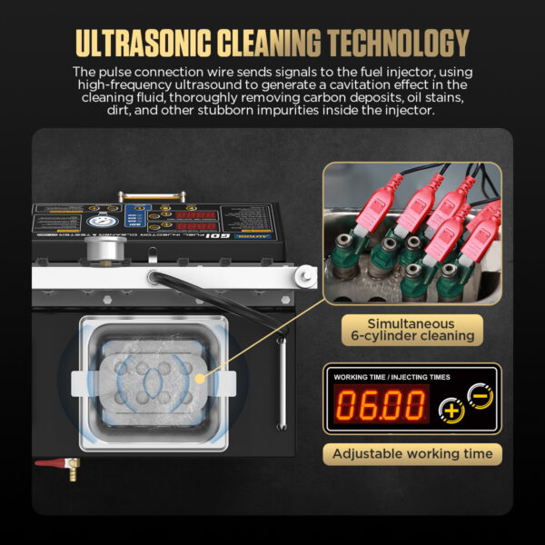 AUTOOL CT450 Ultrasonic Fuel Injector Cleaner