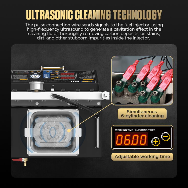 8 AUTOOL CT450 Ultrasonic Fuel Injector Cleaner
