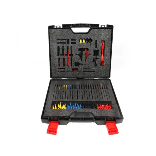 AUTOOL 92PCS Automotive Circuit Test Leads Kit, Multimeter Test Leads Kit with Carrying Case, Electrical Testers Wire Connectors Adapter Cables with Alligator Clips