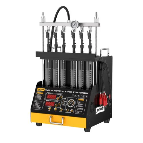 AUTOOL CT450 6 Silindirli Isıtmalı Enjektör Temizleyici ve Test Cihazı