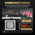 AUTOOL CT450 6-Cylinder Heated Injector Cleaner and Tester-4 AUTOOL CT450 เครื่องทำความสะอาดและทดสอบหัวฉีดแบบให้ความร้อนสำหรับเครื่องยนต์ 6 สูบ