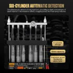 AUTOOL CT450 6-Cylinder Heated GDI/EFI/FSI Fuel Injector Cleaner and Tester