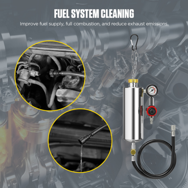 AUTOOL C100 Auto Fuel/Intake System Flushing Tools for Petrol Car