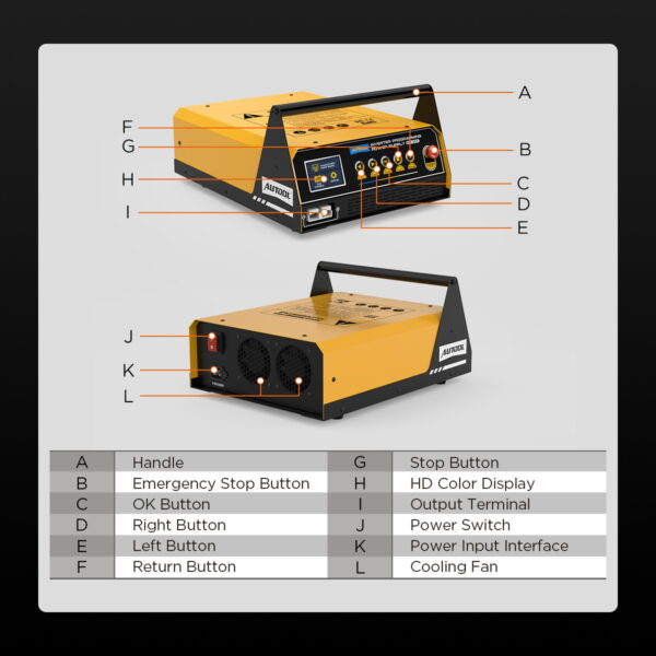 AUTOOL EM355 Power Inverter ECU Programming