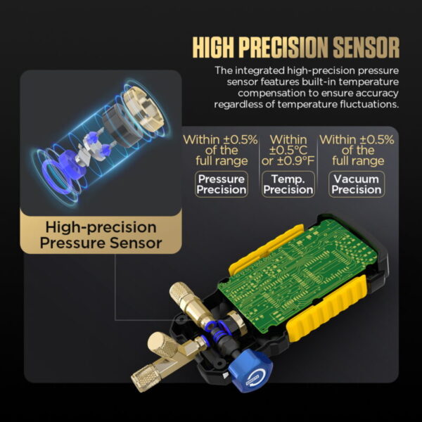AUTOOL LM130 Smart Digital Manifold Kit