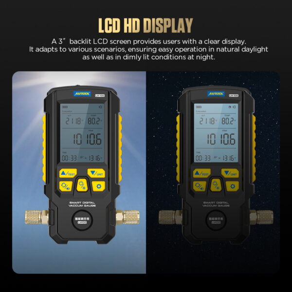 AUTOOL LM100 Smart Digital Vaccum Gauge