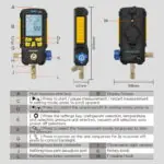 AUTOOL LM130 Smart Digital Manifold Kit
