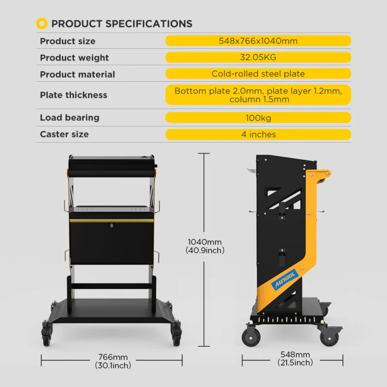 AUTOOL T25 Mechanic and Diagnostic Tool Cart