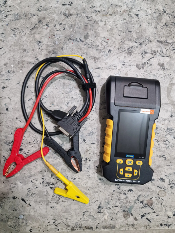 AUTOOL BT880 Car Load Battery Tester Leakage Test with Built-in Temperature Sensor
