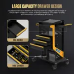 AUTOOL T26 Multi-Drawer Workshop Tool Cart