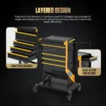 AUTOOL T27 Workshop Trolley Tool Trolley With Wheels