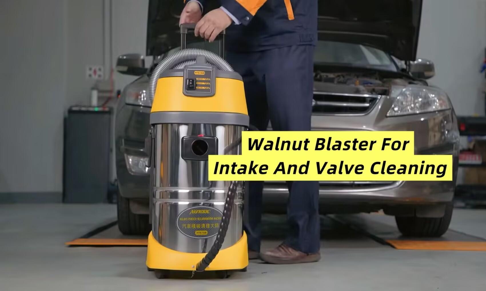 Walnut blaster for intake and valve cleaning guide cover image