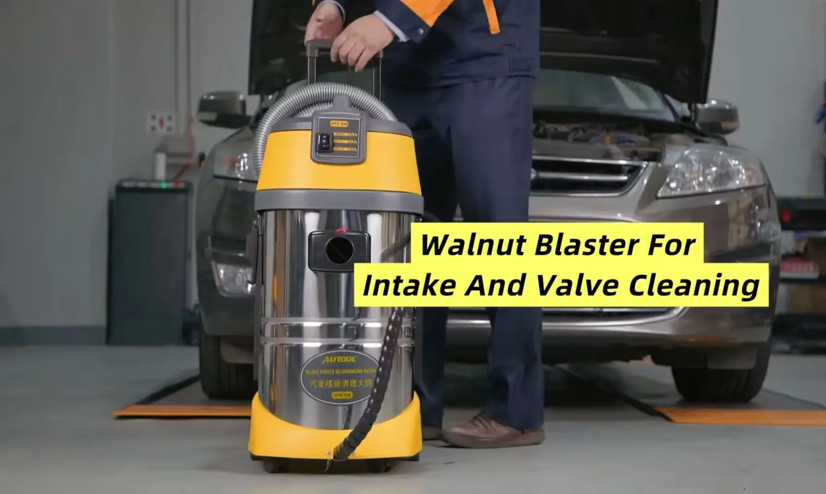 Walnut Blaster For Intake And Valve Cleaning