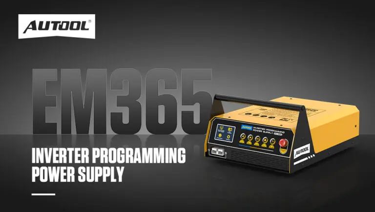 Automotive Battery Charging and ECU Programming Stabilized Voltage 2-in-1 Machine-AUTOOL EM Power Inverter