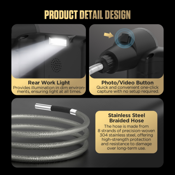 AUTOOL SVB408 Automotive Engine Borescope Camera