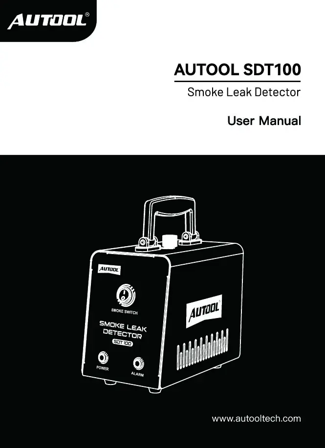 AUTOOL SDT100 user manual preview
