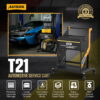 AUTOOL T21 Mobile Maintenance Tool Cart with Drawers for Garage