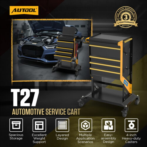 AUTOOL T27 Workshop Trolley Tool Trolley With Wheels
