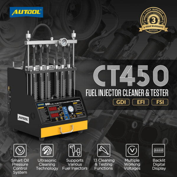 AUTOOL Injector Cleaning Machine