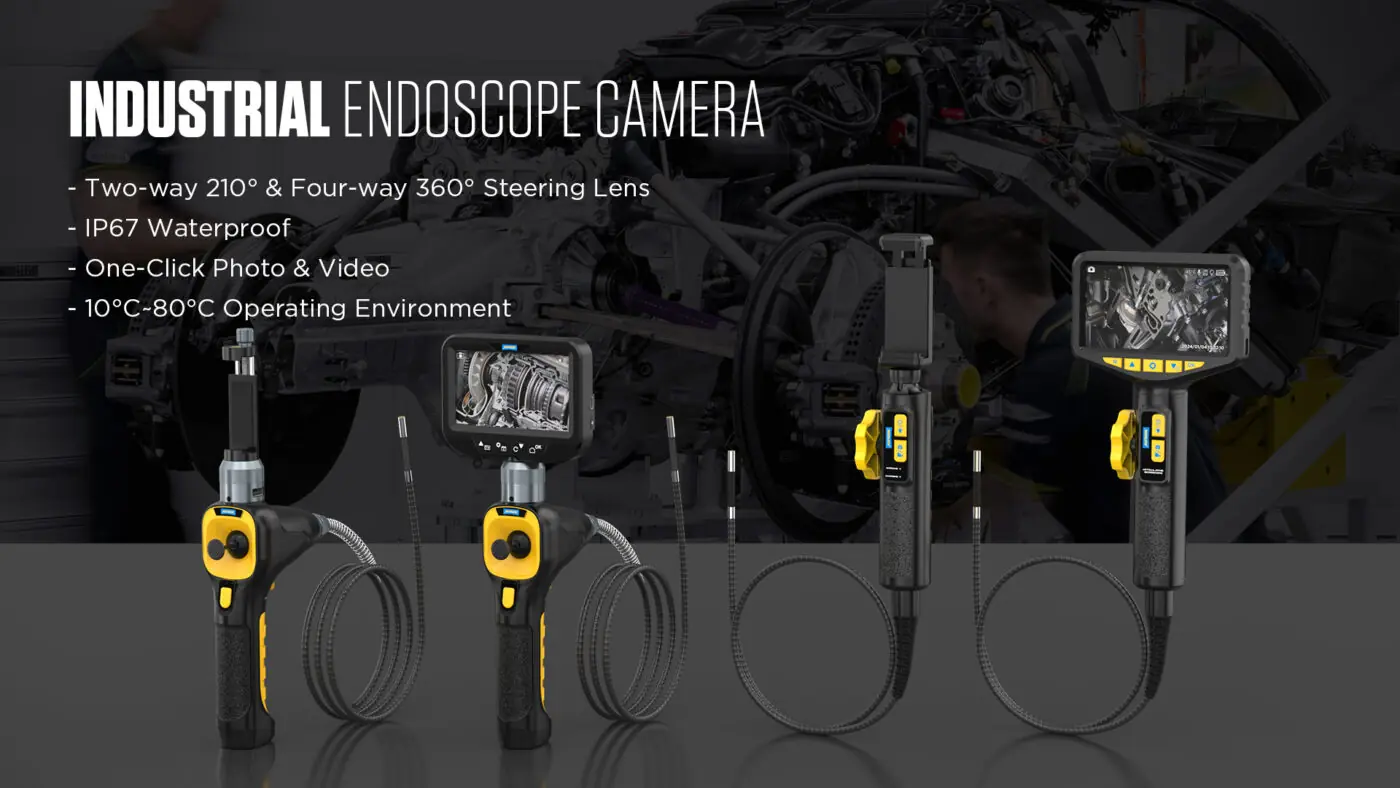 Automotive inspection camera in vehicle maintenance