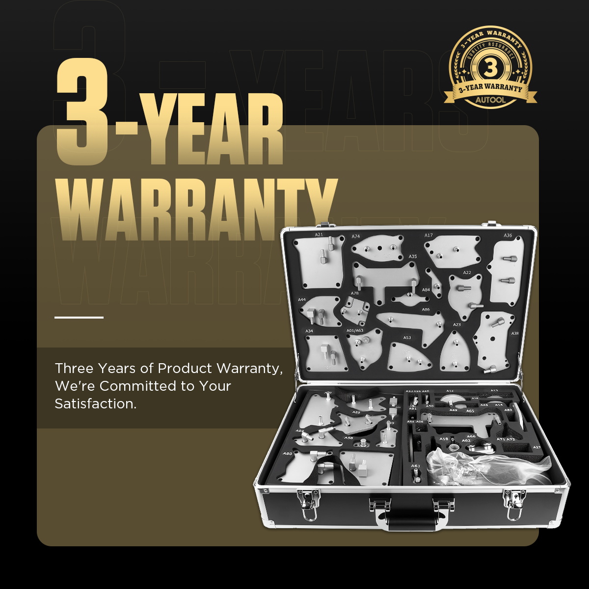 AUTOOL ATF adapter kit 3-year warranty feature image