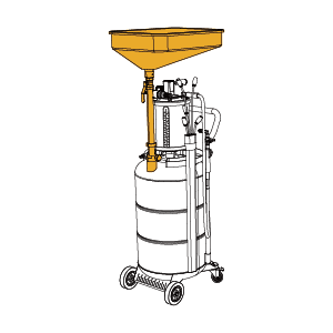 Pneumatic Oil Drainer and Extractor