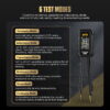 AUTOOL DM103 Digital LCR Tweezer for Resistance Capacitance and Inductance