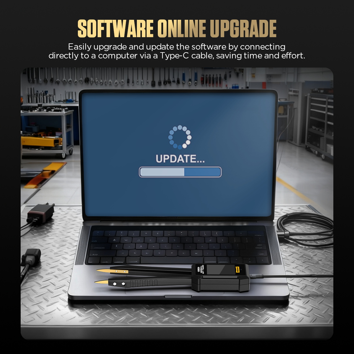 AUTOOL DM103 Type-C software online upgrade image