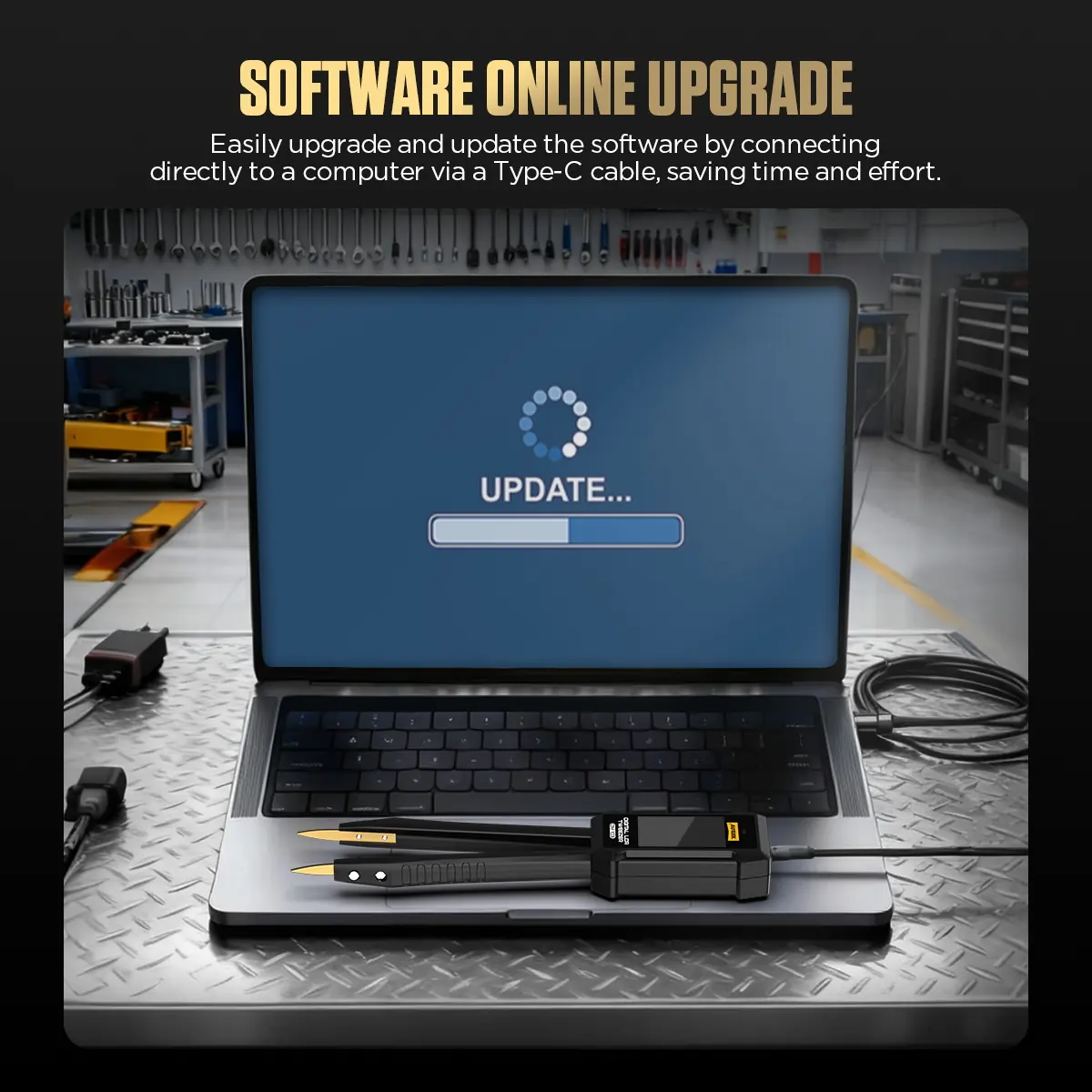 AUTOOL DM103 Type-C software upgrade support