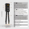 AUTOOL DM103 Digital LCR Tweezer for Resistance Capacitance and Inductance