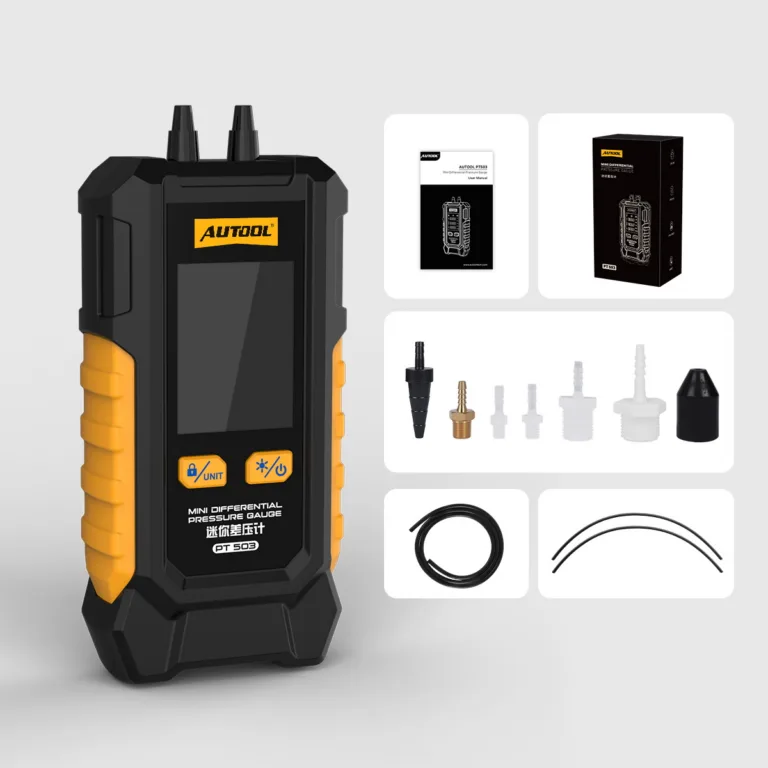 AUTOOL PT503 Mini Differential Pressure Gauge