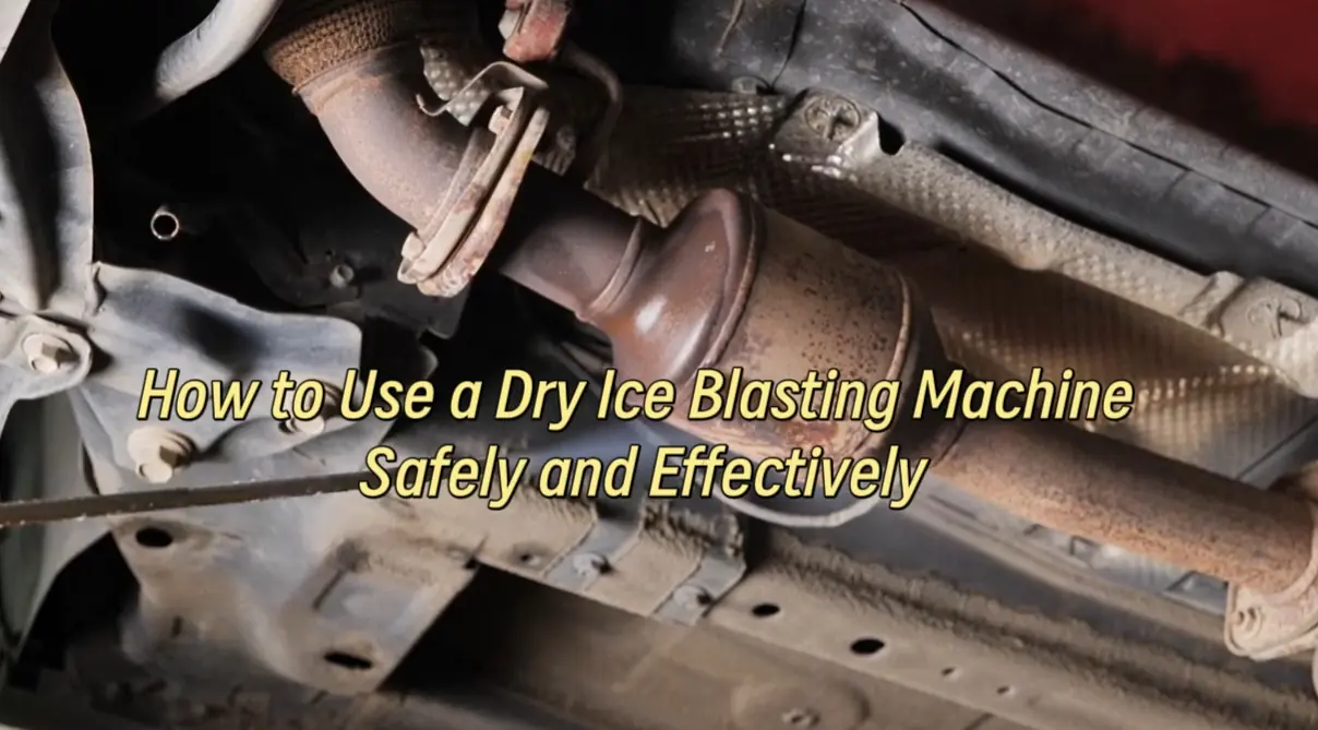 How to Use a Dry Ice Blasting Machine Safely and Effectively