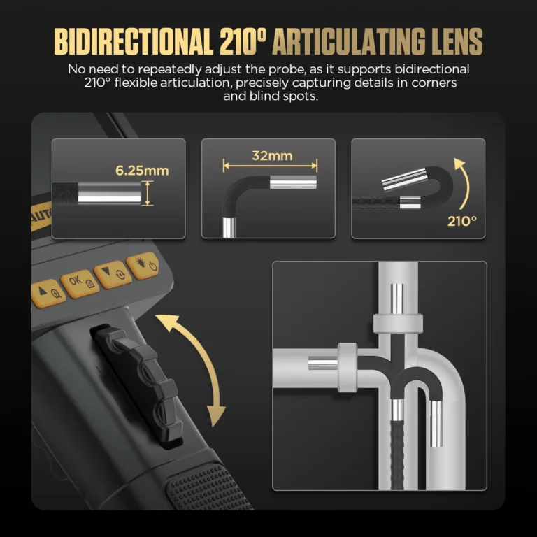 AUTOOL SVB208 Two-Way Articulating Borescope