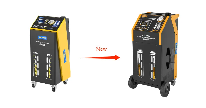 AUTOOL ATF705 transmission fluid exchanger upgraded functions