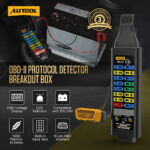 AUTOOL OBD2 Breakout Box Protocol Detector Premium Version