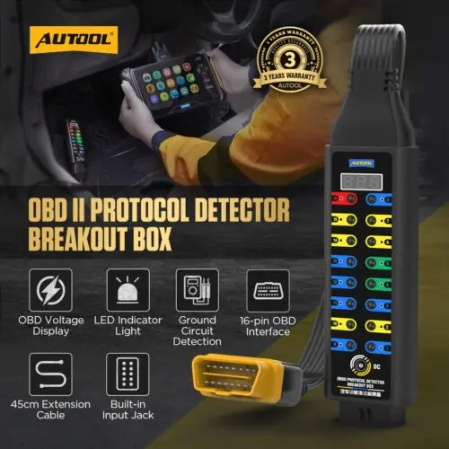 Breakout Box Protocol Detector Upgraded Version