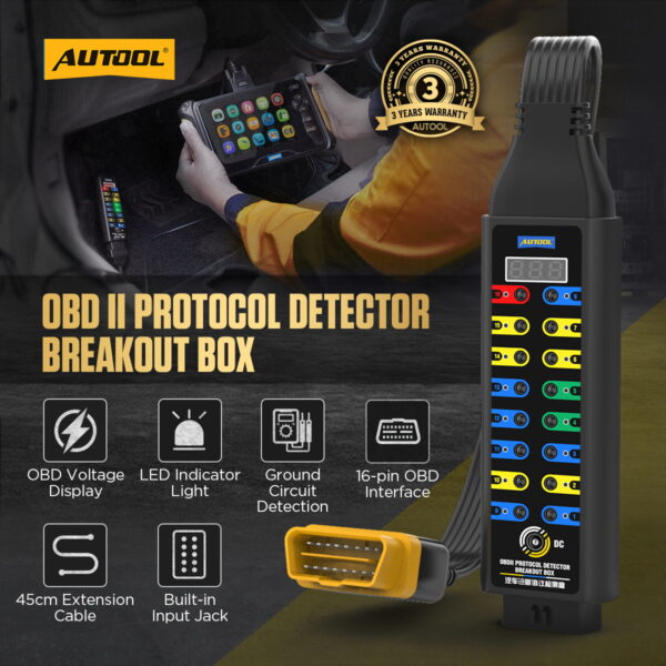 Breakout Box Protocol Detector Upgraded Version