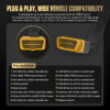 AUTOOL OBD2 Breakout Box Protocol Detector Premium Version