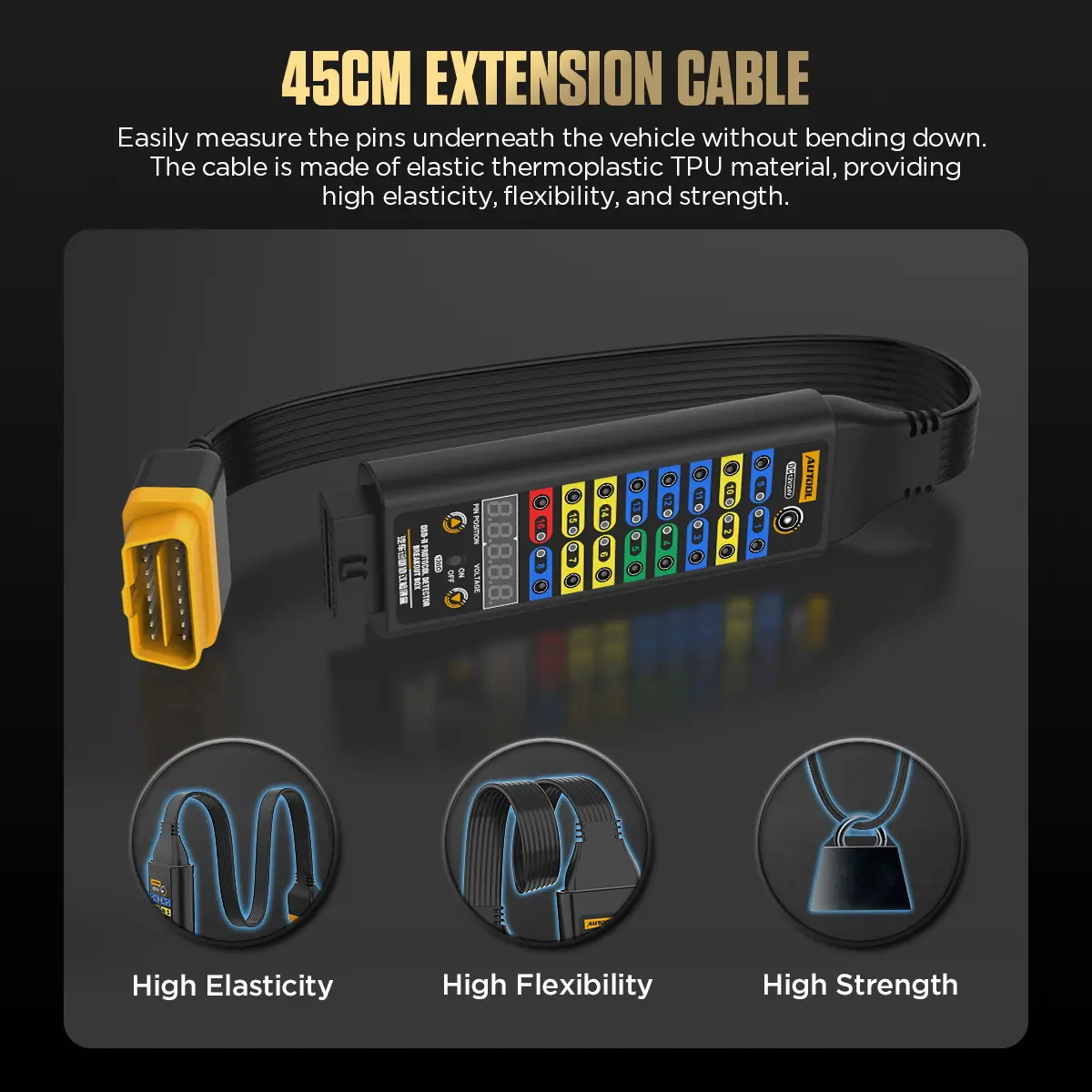 AUTOOL OBD2 Breakout Box Premium Version feature image 5