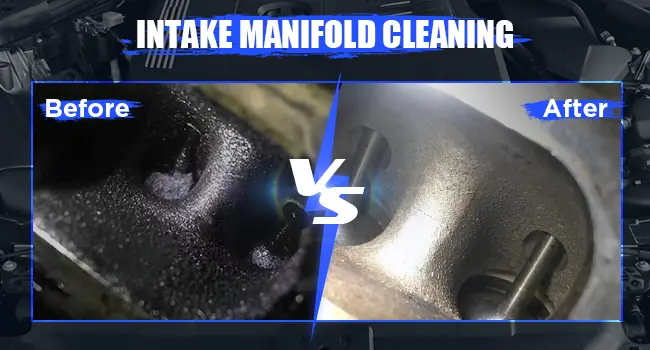 DIY engine carbon cleaning with AUTOOL walnut blaster equipment