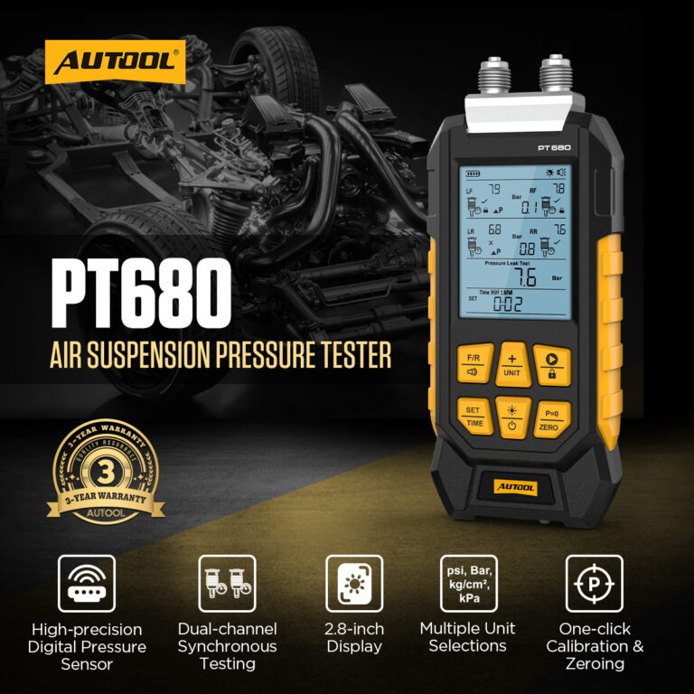 AUTOOL PT680 Air Suspension Pressure Tester