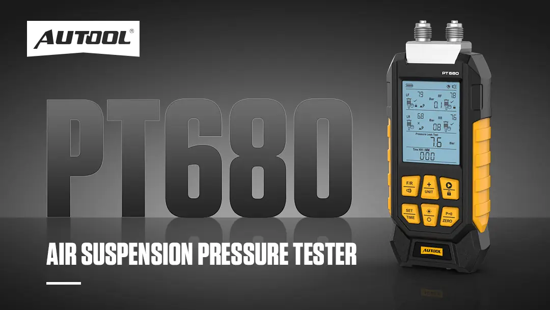 AUTOOL New Product Release | PT680 Air Suspension Pressure Tester