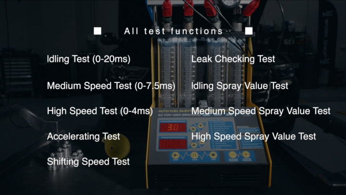AUTOOL CT150 fuel injector tester cleaner machine guide