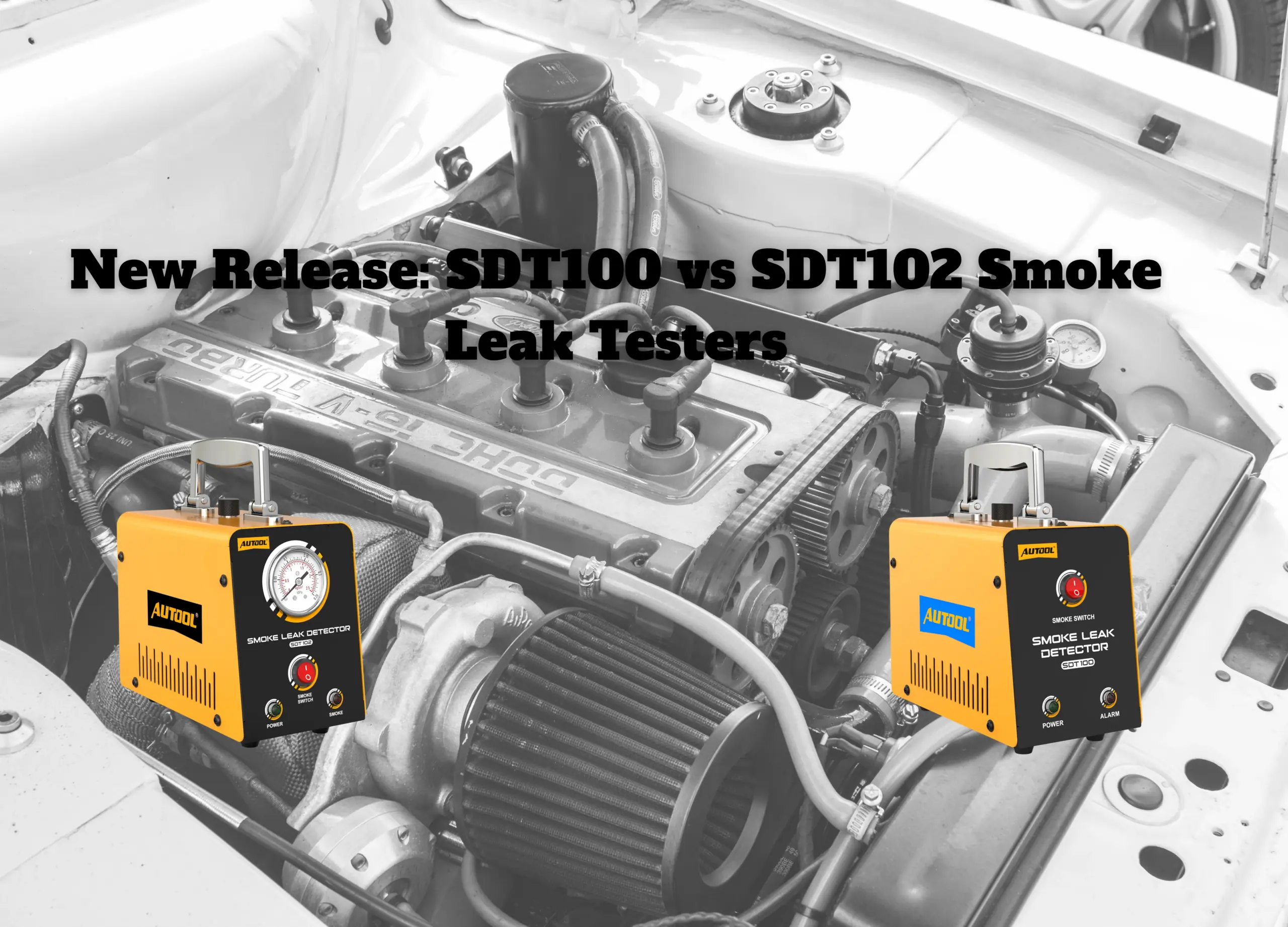 New Release: SDT100 vs SDT102 Smoke Leak Testers