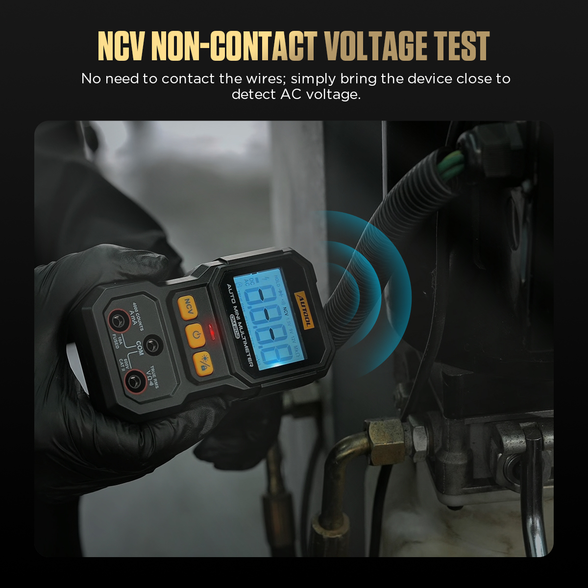 AUTOOL DM202 NCV non-contact voltage test